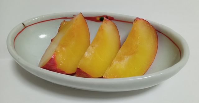 山梨県産の貴陽（きよう）プラムは爽やかな味！