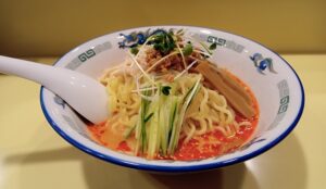 南行徳「まる長ラーメン」の冷やし担々麺と餃子が美味し！