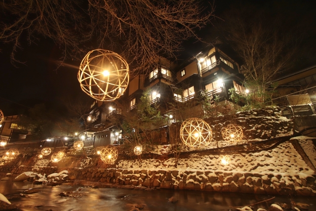 黒川温泉湯あかりの駐車場情報と混雑状況を徹底解説