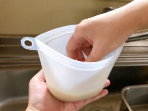 サタデープラスで紹介されたダイソーのシリコーン保存袋が超便利！